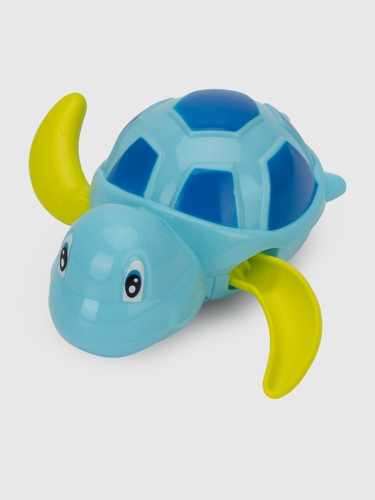 Фото Заводна іграшка для купання "Черепашка" Мегазайка 0919 Блакитний (4826077009199)