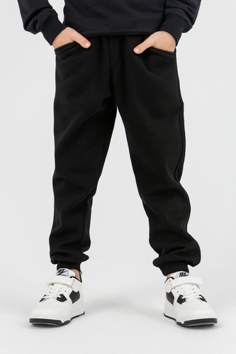 Фото Спортивні штани однотонні для хлопчика Cegisa 2858 134 см Чорний (2000990569806W)