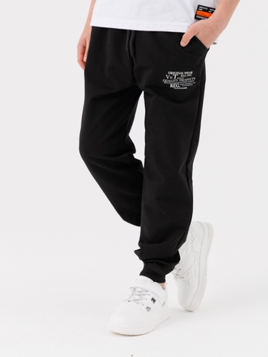 Фото Спортивні штани для хлопчика Deniz 3011 140 см Чорний (2000990489807D)