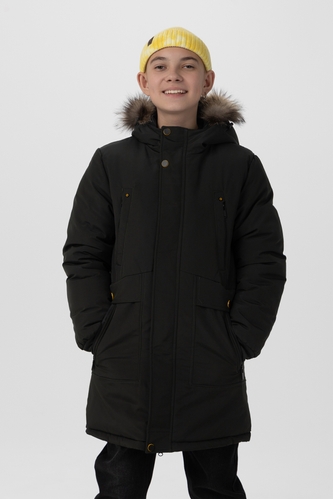 Фото Куртка зимняя для мальчика MY726 158 см Хаки (2000989608646W)