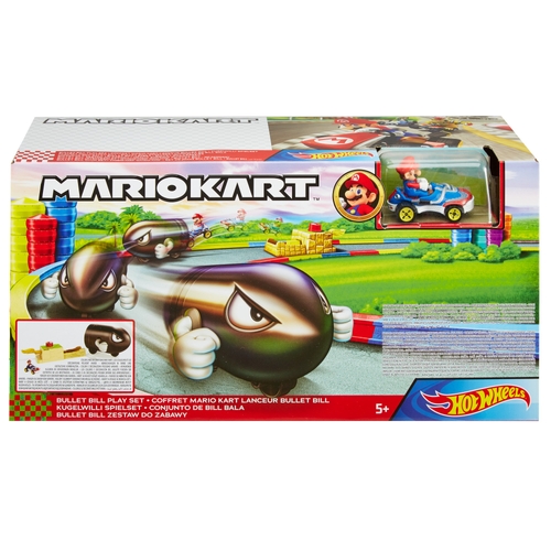 Фото Игровой набор Hot Wheels Mario Kart Пуля Билл (GKY54) (887961834178)