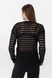 Пуловер однотонний жіночий Femme 1016 One Size Чорний (2000989871149D) Фото 3 з 10