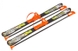 Детские лыжи с палками ТехноК 9260 Черный (2000990332110)