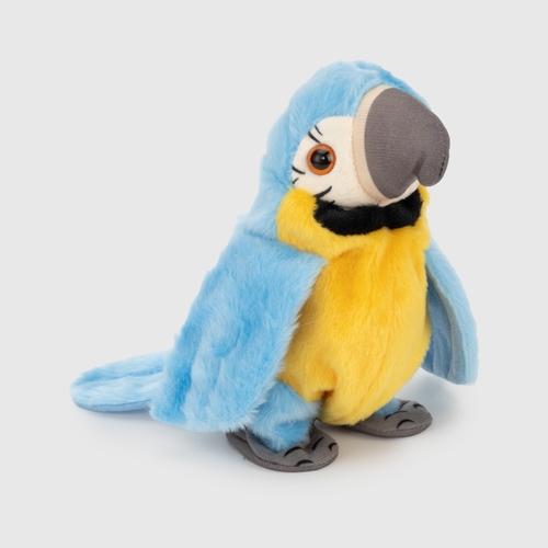 Фото Мягкая интерактивная игрушка Попугай K14802 Голубой (2000990311061)