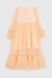 Платье нарядное для девочки Wecan 24036 134 см Персиковый (2000990305312A) Фото 12 из 15