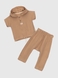 Костюм футболка+штаны для мальчика Mini Papi 796 Бежевый (2000990560810S) Фото 1 из 10