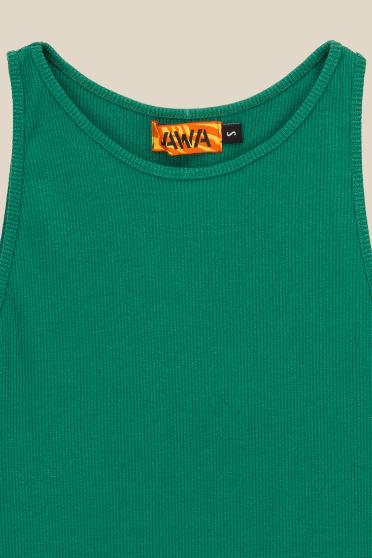 Фото Топ однотонный женский LAWA WBC02310 XL Зеленый (2000990541499S)