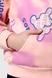 Худі з принтом для дівчинки Kai-Kai 7803 122 см Рожевий (2000990107923W) Фото 2 з 14