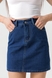 Юбка джинсовая женская 001 XL Синий (2000990376916S) Фото 1 из 10