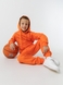 Костюм худи+штаны детский Dinomin DM2401 140 см Оранжевый (2000990557940D) Фото 1 из 19