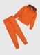 Костюм худи+штаны детский Dinomin DM2401 140 см Оранжевый (2000990557940D) Фото 9 из 19