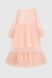 Платье праздничное для девочки Wecan 24036 134 см Розовый (2000990145512A) Фото 9 из 15