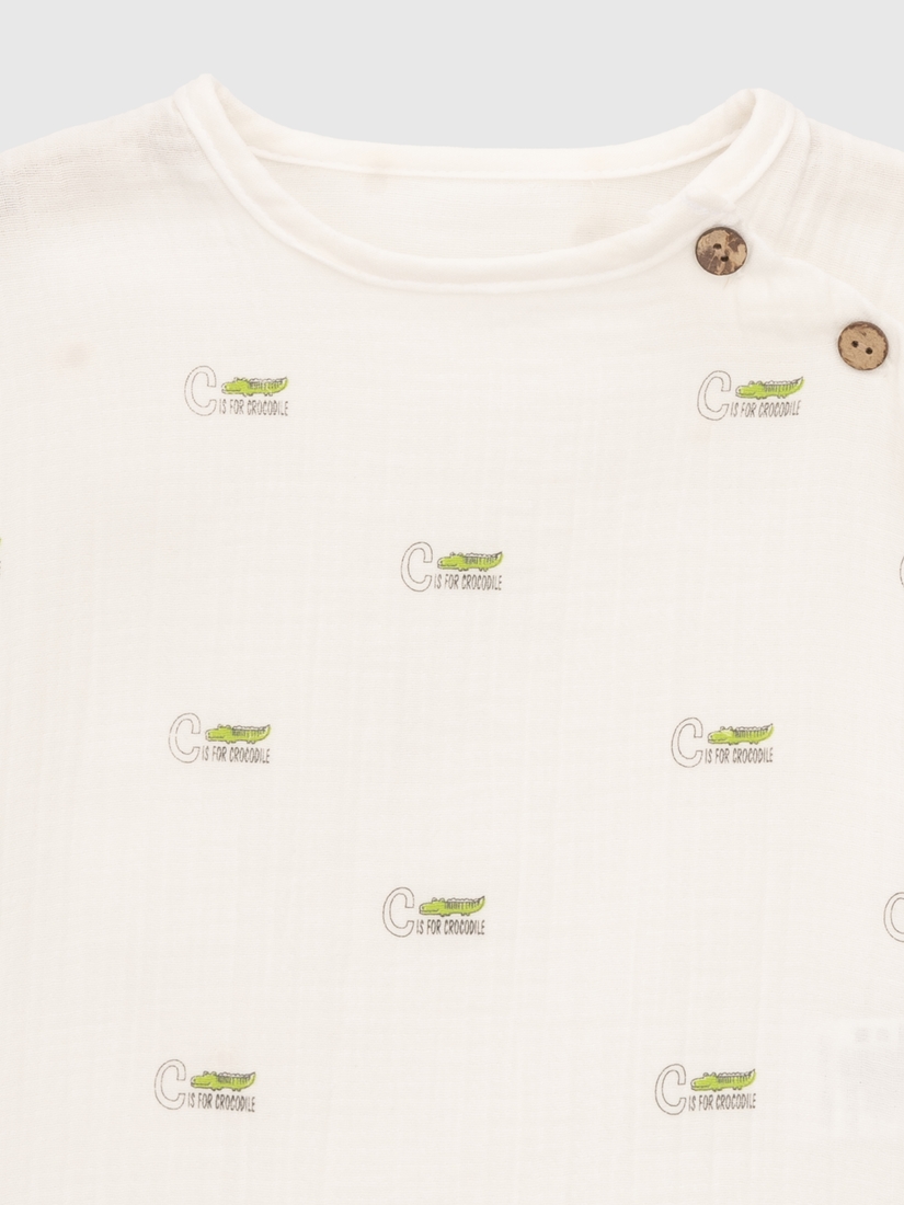 Фото Костюм футболка+штани для хлопчика Mini Papi 942 Світло-сірий (2000990560780S)