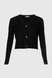 Пуловер однотонный женский 21133 L Черный (2000990337498D) Фото 10 из 13