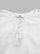 Рубашка с вышивкой для девочки Мережка Фиалка 158 см Белый (2000990558787A) Фото 2 из 7