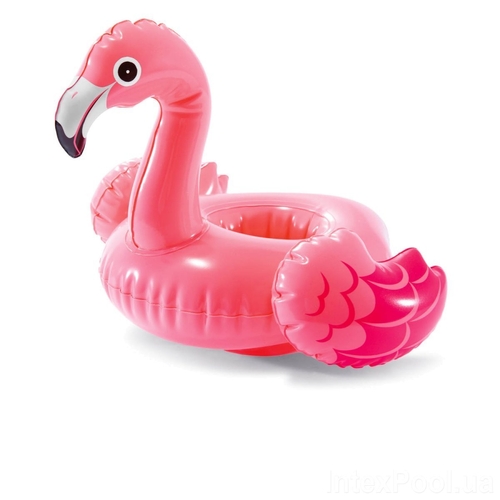 Фото Плавающий подстаканник Intex «Фламинго» (57500) (6941057413303)