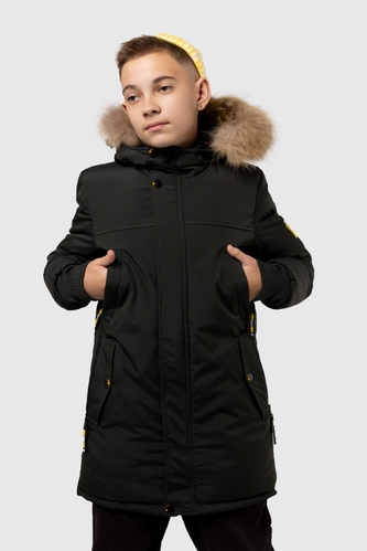 Фото Куртка зимняя для мальчика MY725 134 см Хаки (2000989608073W)