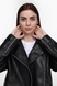 Куртка женская однотонная 2346 L Черный (2000989588443D) Фото 4 из 16