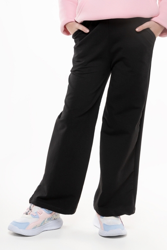 Фото Спортивные штаны однотонные для девочки Atabey 10354.1 140 см Черный (2000990156433D)
