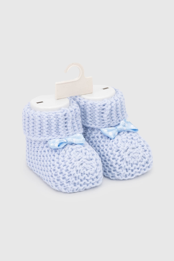 Фото Пинетки для новорожденных Mini Papi 100 One Size Голубой (2000990023155W)