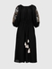 Платье вышиванка женское Жар-птица One Size Черный (2000990485892A) Фото 8 из 14