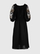 Платье вышиванка женское Жар-птица One Size Черный (2000990485892A) Фото 11 из 14