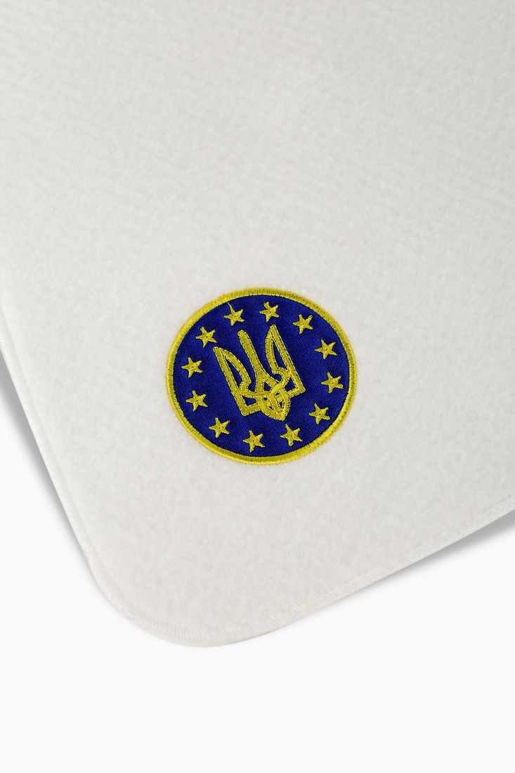 Фото Коврик для сауны Трезубец-Євросоюз Белый (2000989254805A)