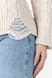 Пуловер однотонний жіночий Femme 2026 One Size Бежевий (2000990221476W) Фото 3 з 11