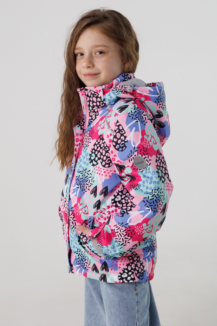 Фото Куртка для девочки Snowgenius D639-09 140 см Розовый (2000990235510D)