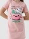 Нічна сорочка для дівчинки Mini Moon 6146 158-164 см Рожевий (2000990500397A) Фото 2 з 13
