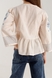 Рубашка с вышивкой для девочки Cuento 3035 134 см Бежевый (2000990264244A) Фото 9 из 16