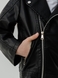 Куртка з екошкіри для дівчинки XZKAMI 6807 134 см Чорний (2000990538024D) Фото 4 з 13