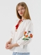 Вышиванка рубашка с принтом женская Park karon 23063 L Белый (2000990485519A) Фото 4 из 12