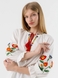 Вышиванка рубашка с принтом женская Park karon 23063 L Белый (2000990485519A) Фото 3 из 12