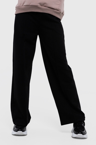 Фото Спортивные штаны однотонные для девочки Atabey 10355.3 164 см Черный (2000990156600D)