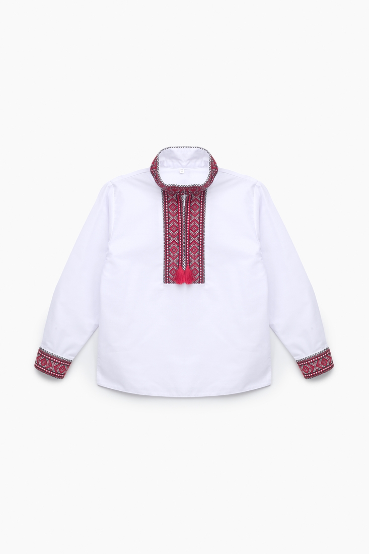 Фото Рубашка с вышивкой для мальчика КАЗАЧОК СЕРГЕЙ 134 см Разноцветный (2000989394792D)
