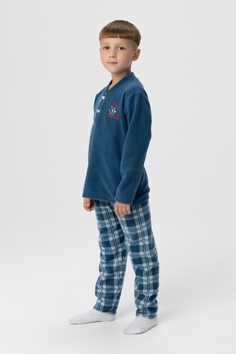 Фото Пижама для мальчика Carmen 58512 14-15 лет Синий (2000990043061A)