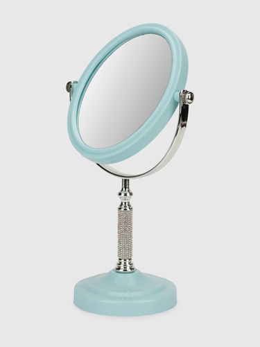 Фото Зеркало женское на ножке 7123-5 Голубой (2000990567338A)
