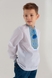 Рубашка вышиванка для мальчика КОЗАЧЕК КОЗАК 134 см Желто- синий (2000990304957D) Фото 5 из 15