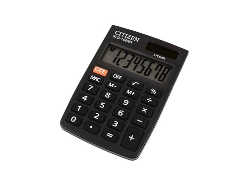 Карманный калькулятор CITIZEN SLD-100NR 8-разр 88х57 мм (4562195139430)