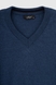 Пуловер однотонный мужской FIGO 6976 M Синий (2000989965220) Фото 10 из 12