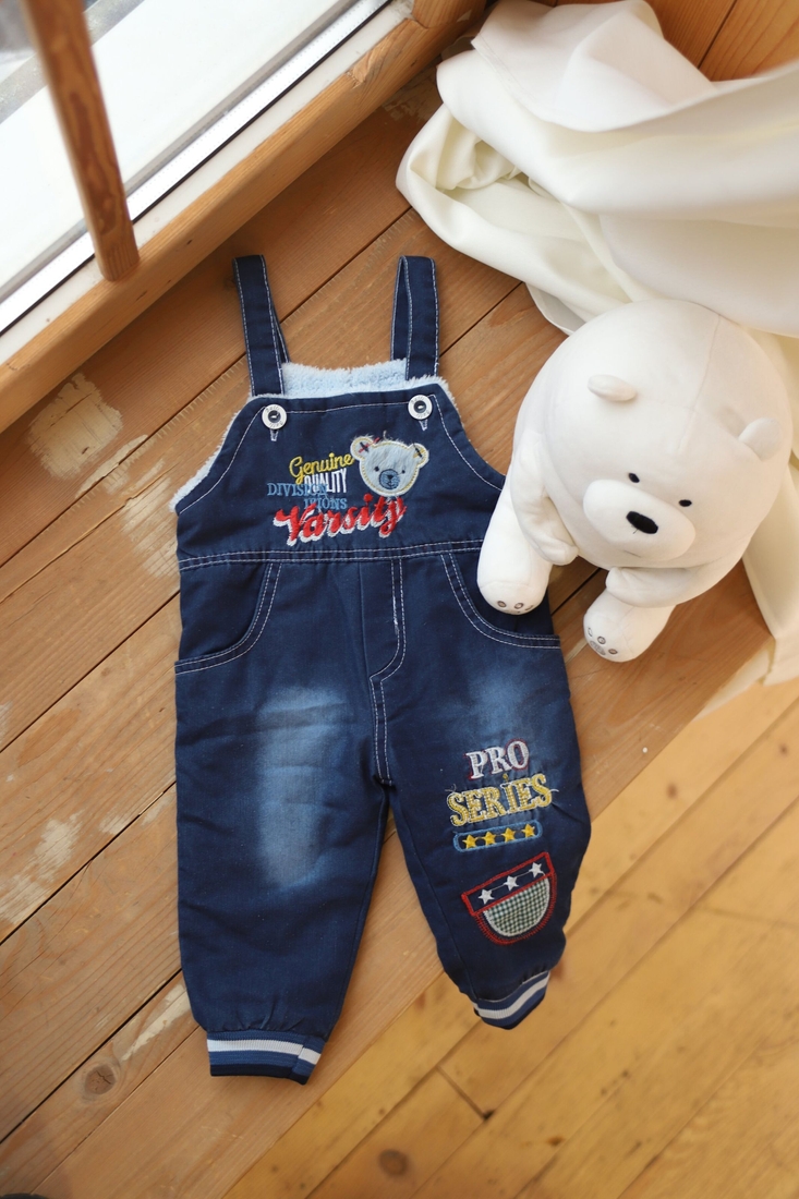 Фото Комбинезон джинсовый для мальчика зима Payas 0320 Синий 92 см (2000903723479W)