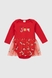 Бодi-сукня святкова Baby Show 23999 86 см Червоний (2000990219732W)(NY)(SN) Фото 2 з 9