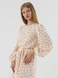 Платье с узором женское LAWA WTC02305 2XL Бело-персиковый (2000990559364S)(LW) Фото 2 из 12