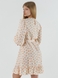 Платье с узором женское LAWA WTC02305 2XL Бело-персиковый (2000990559364S)(LW) Фото 4 из 12