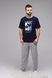 Пижама мужская штаны+шорты AYANS 5050 XL Синий (2000989521525A) Фото 1 из 23