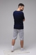 Пижама мужская штаны+шорты AYANS 5050 XL Синий (2000989521525A) Фото 9 из 23