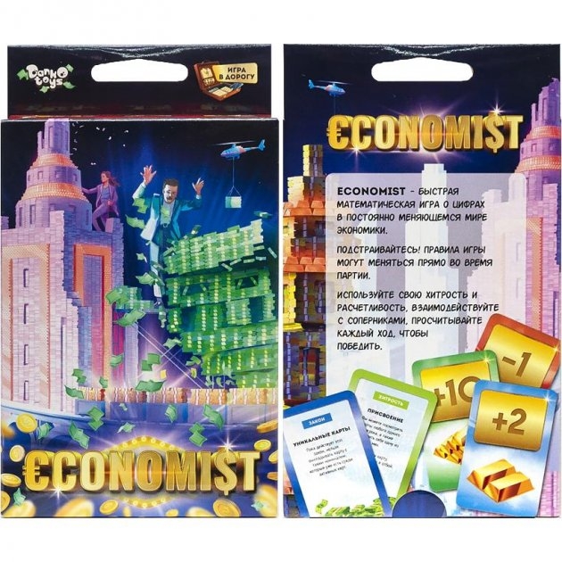 Фото Настольная игра "Economist" Danko Toys G-Ec-0101U (2000989361343)