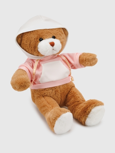 Фото Мягкая игрушка Медвежонок JRK122456 Коричнево-розовый (2000990541901)