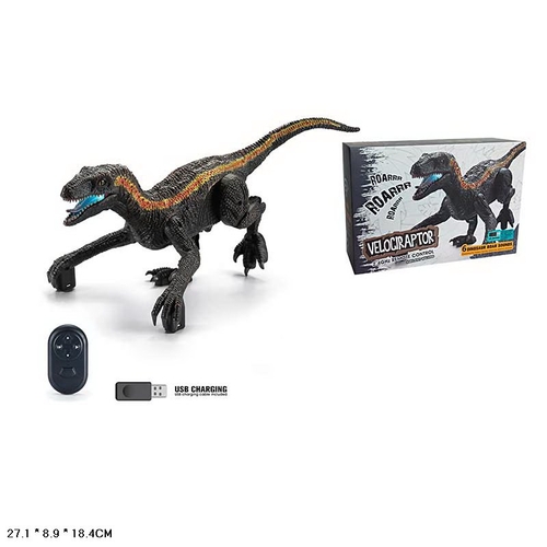 Фото Интерактивная игрушка динозавр 3710-3A Разноцветный (2000990074195)